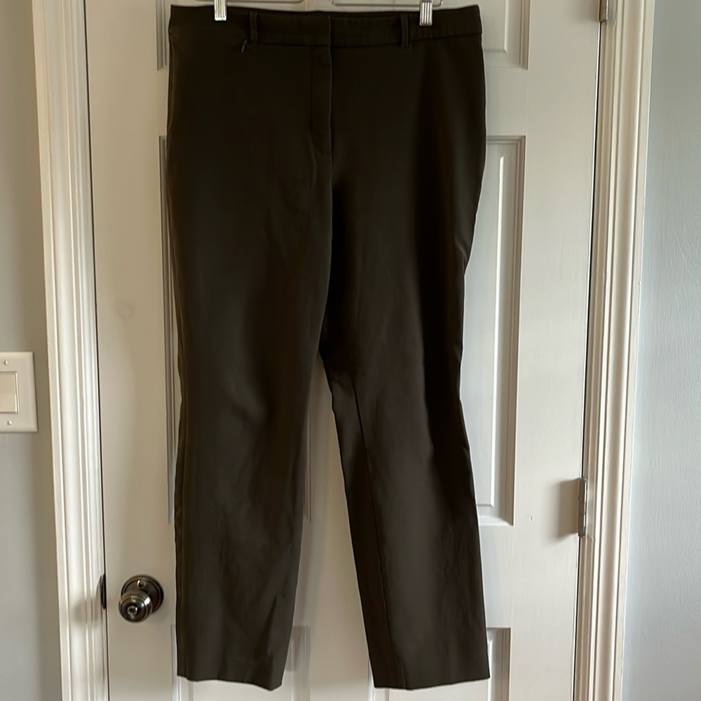 Black House White Market Olive Classic Slim Trouser Sz 14